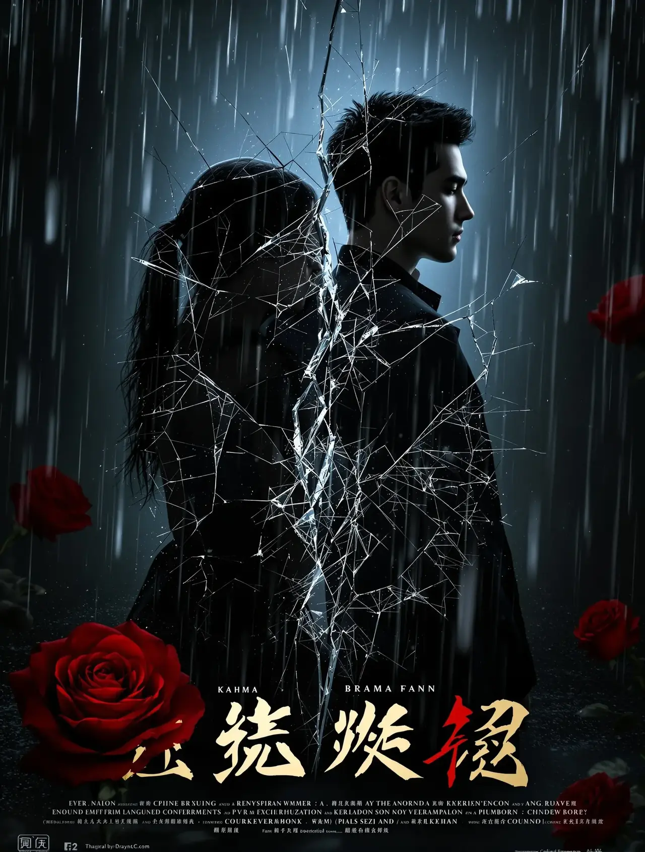 短剧《下雨天》封面海报