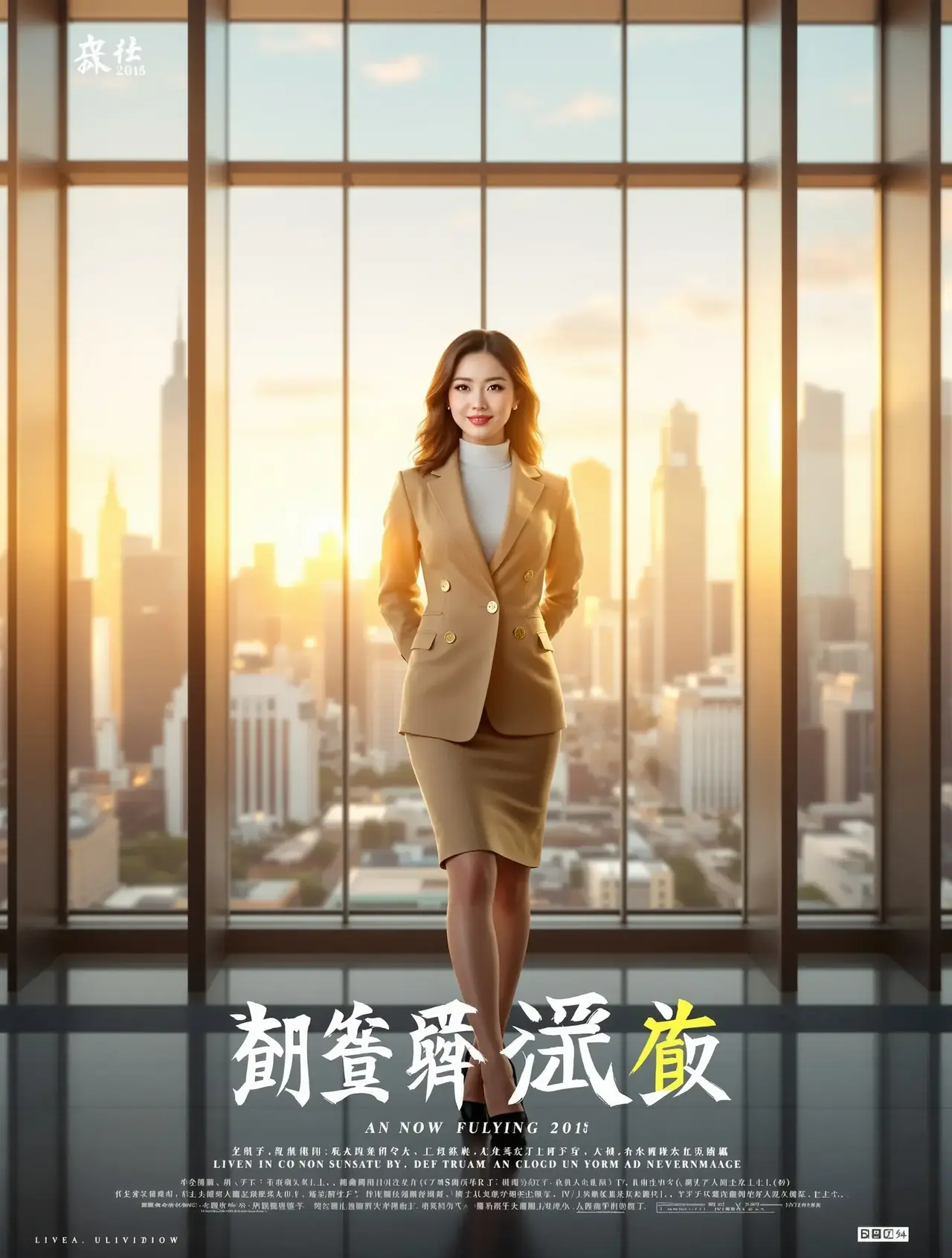 短剧《渐染》封面海报